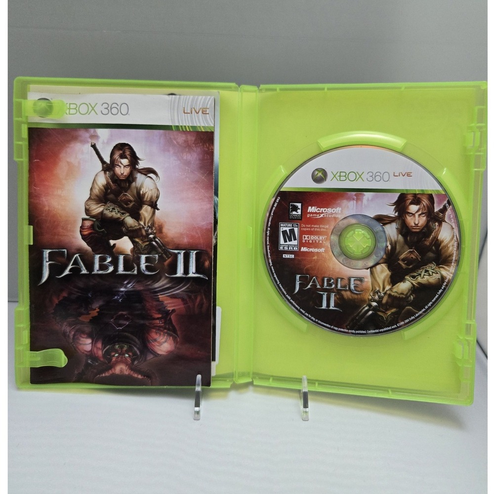 Fable II 2 - Microsoft Xbox 360 - Complete CIB W/ Manual Tested Working & Clean - Picture 2 of 8